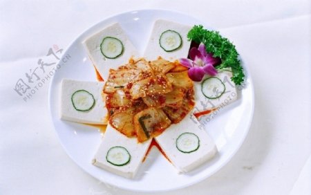 豆腐炒辣菜图片