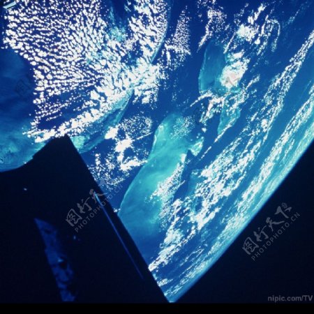 卫星拍的地球照片图片