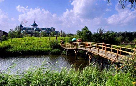 伏尔加庄园景色图片