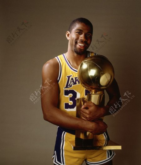 NBA巨星约翰逊图片