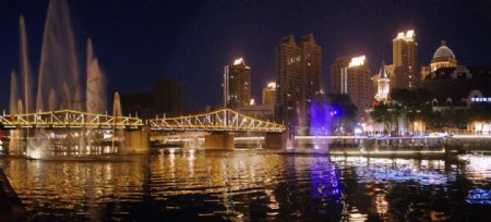 金汤桥之夜图片