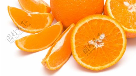 鲜橙橘子图片