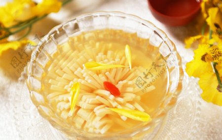 菊花豆腐汤图片
