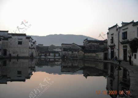 宏村景观图片