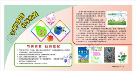 节能减排科学发展图片