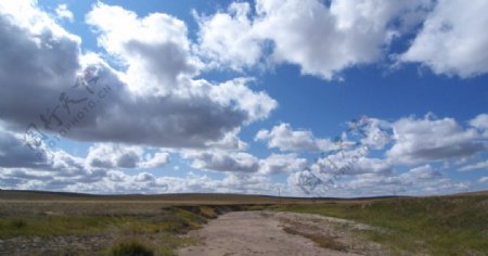 蒙古的草原图片
