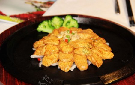 鹅肝酱日本豆腐图片