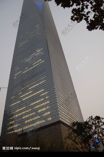 上海国际环球金融中心图片