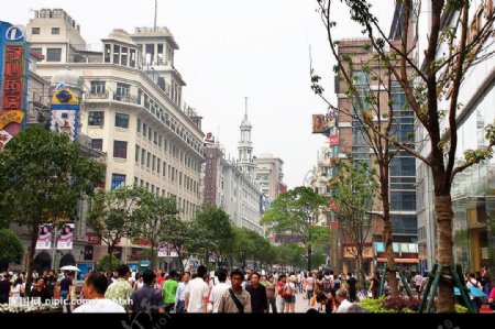 上海南京路步行街5图片