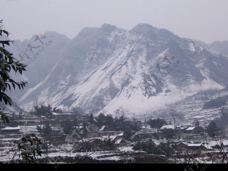 大雪山芙蓉山图片