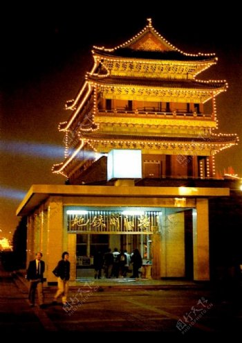 北京地铁前门站图片