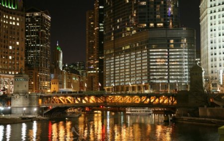 美国城市芝加哥图片