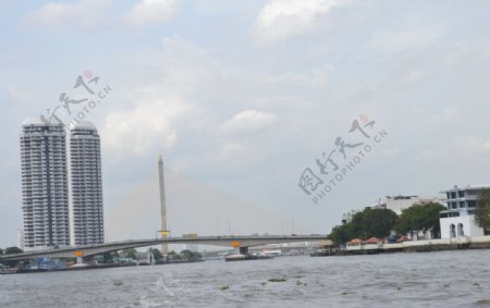 湄南河大桥图片