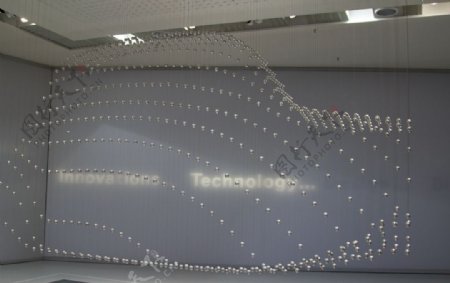 慕尼黑宝马博物馆小球矩阵图片
