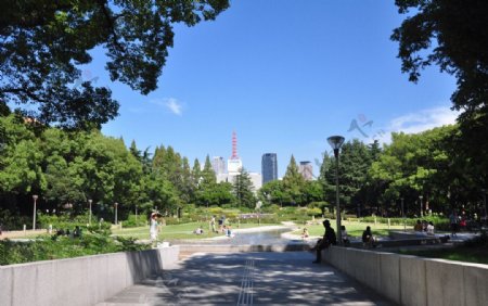 大阪靭公园图片