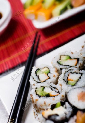 高清日式寿司图片