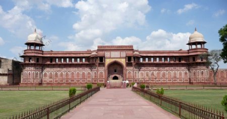 印度皇宫阿格拉红堡图片