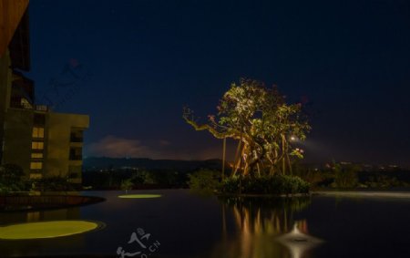 巴厘岛的晨曦图片