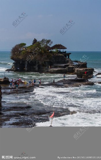 巴厘岛海神庙图片