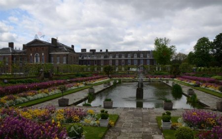 伦敦肯辛顿宫花园图片