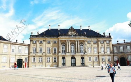 丹麦阿美琳堡女王宫殿图片