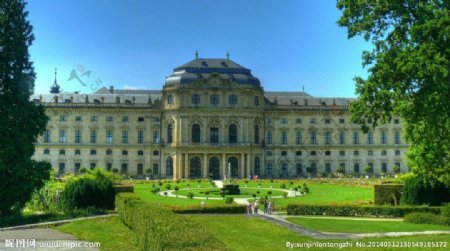奥地利萨尔斯堡宫宫廷花园图片