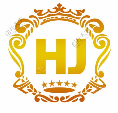 会所标志HJ标志图片