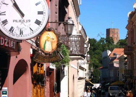立陶宛巷子图片