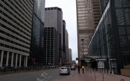 芝加哥街景图片