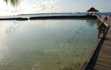 椰子岛码头图片