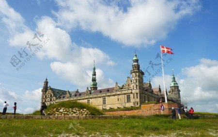 丹麦哈姆雷特城堡图片