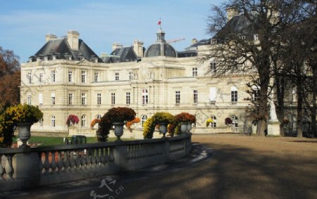 法国庭院图片