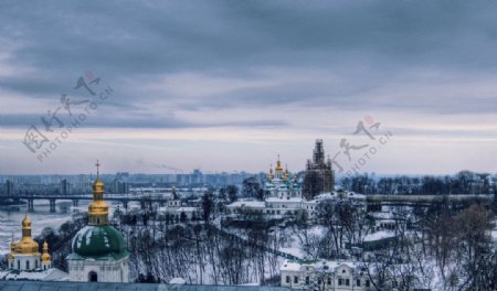 基辅冬季图片