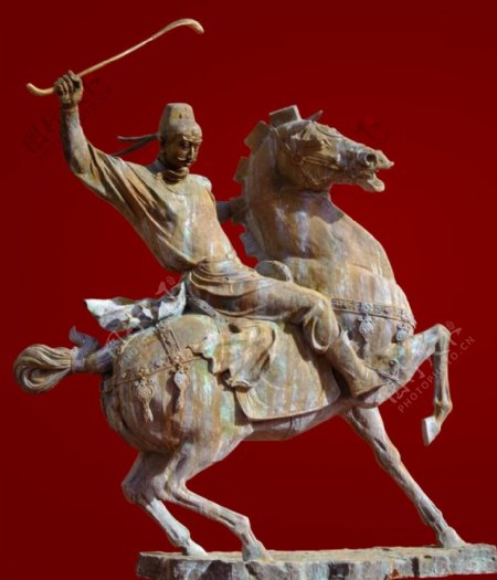 马之雕塑图片