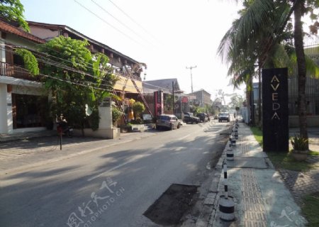 巴厘岛街景图片