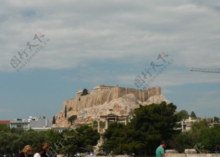 希腊帕卫城图片