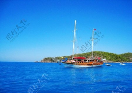 土耳其费特西耶地中海风光图片