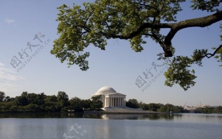 美国华盛顿杰弗逊纪念堂图片