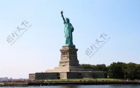 美国自由女神像之二图片