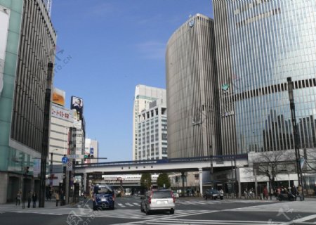 日本东京街景图片