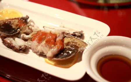 宁波美食咸蟹图片