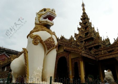 缅甸仰光瑞达良寺图片