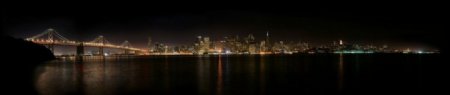 旧金山夜景图片