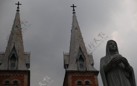 西贡教堂图片