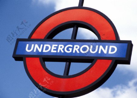 伦敦地铁标志图片