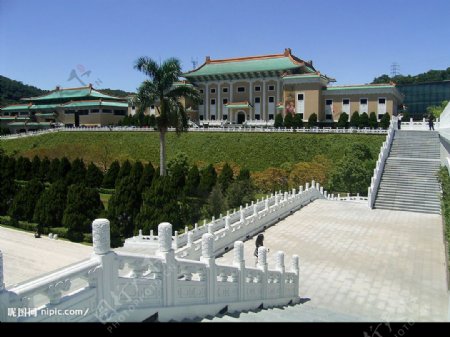 台北故宮博物院行政大樓及第二展館图片