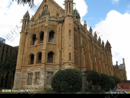 澳大利亚悉尼古典教堂建筑图片