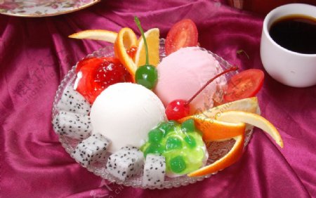 水果冰汇图片
