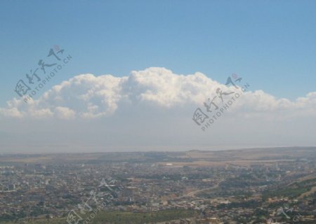 阿尔及利亚奥兰市全景图片