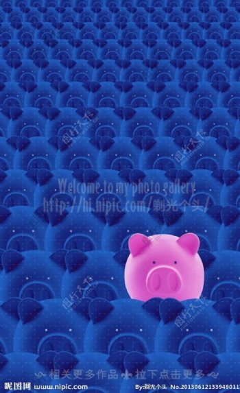 小猪粉色小猪图片